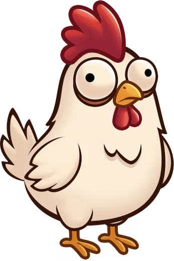 a chicken