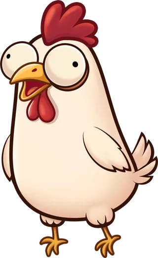 a chicken