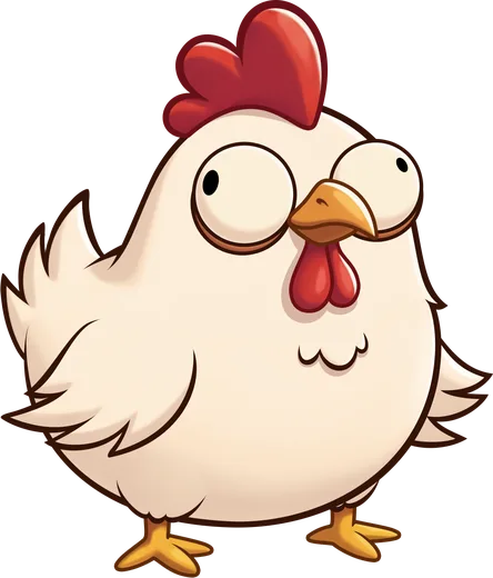 a chicken