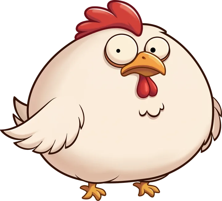 a chicken